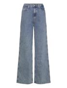 Claire Hgh Wd Ai4136 Bottoms Jeans Wide Blue Tommy Jeans