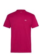 Mn Left Chest Logo Tee Sport T-Kortærmet Skjorte Red VANS