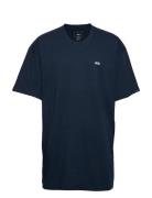 Mn Left Chest Logo Tee Sport T-Kortærmet Skjorte Blue VANS