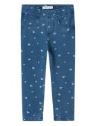Nmfsalli Slim Dnm Legging 2352-Vb Noos Bottoms Leggings Blue Name It