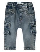 Nbmben Baggy Cargo Jeans 2727-Yb Noos Bottoms Jeans Loose Jeans Blue N...