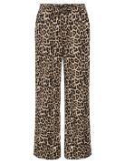 Onlclara Pullup Pant Wvn Os Bottoms Trousers Wide Leg Black ONLY