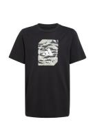 B Camo Box Tops T-Kortærmet Skjorte Black Adidas Sportswear