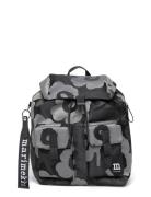 Everything Backpack L Unikko Rygsæk Taske Grey Marimekko