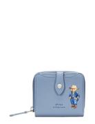Lthr Trvlr Bear-Cm Blpt Sp W-Wlt-Sm Bags Card Holders & Wallets Wallet...
