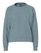Pcchilli Ls Sweat Noos Bc Tops Sweatshirts & Hoodies Sweatshirts Blue ...