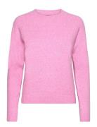 Vmdoffy Ls O-Neck Blouse Ga Tops Knitwear Jumpers Pink Vero Moda