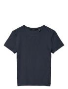 Vmchloe Ss Short Top Jrs Noos Tops T-shirts & Tops Short-sleeved Navy ...