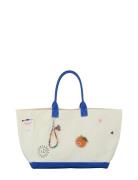 Patch Canvas Camila Bag Bags Totes White Becksöndergaard