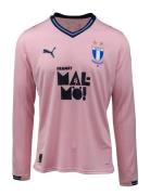 Malmo Ff 3Rd Ls Jersey Bright Pink-Puma Sport Men Sport Clothing Sport...