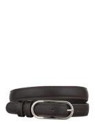 Grain Nola Leather Belt Bælte Brown Becksöndergaard