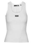 Basic Tank Top Tops T-shirts & Tops Sleeveless White ROTATE Birger Chr...