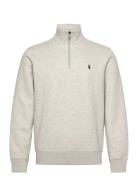 Double-Knit Quarter-Zip Pullover Tops Sweatshirts & Hoodies Sweatshirt...