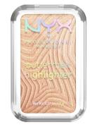 Nyx Professional Makeup Buttermelt Highlighter 10 Glaze It Butta 5 G H...