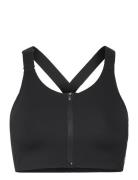 Endurance Bra Zip Sport Women Sport Clothing Sport Bras - All Black On