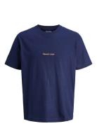 Jornorrebro Emb Tee Ss Cn Noos Jnr Tops T-Kortærmet Skjorte Navy Jack ...