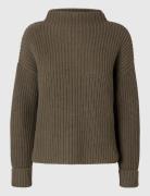 Slfselma Ls Knit Pullover Noos Tops Knitwear Jumpers Brown Selected