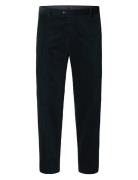 Slhreg-Duca Corduroy Trs Bottoms Trousers Casual Navy Selected