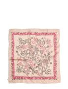 Dotted Flora Sia Scarf Accessories Scarves Lightweight Scarves Pink Be...