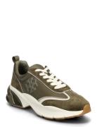 Good Luck Bubble Trainer Low-top Sneakers Khaki Green Tory Burch