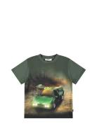 Riley Tops T-Kortærmet Skjorte Khaki Green Molo