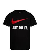 Te-S/S Tee Tops T-Kortærmet Skjorte Black Nike