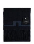 Champ Double Sided Scarf Accessories Scarves Winter Scarves Navy J. Li...