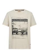 Mmansie O-Ss Tee Tops T-shirts & Tops Short-sleeved Cream MOS MOSH