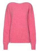 Aino Knit Tops Knitwear Jumpers Pink Makia