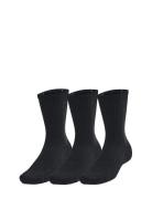 Unisex Ua Tc 3Pk Crew Sport Women Sport Clothing Sport Socks Black Und...