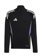 Tiro25C Tr Topy Sport Sweatshirts & Hoodies Sweatshirts Black Adidas P...