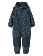 Nmfalfa08 Softshell Suit Frill Fo Flyverdragt Overtøj Blue Name It