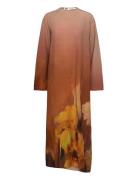 Rodebjer Marge Meadow Maxikjole Festkjole Brown RODEBJER
