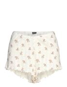 Pointelle Shorts Shorts White Gina Tricot