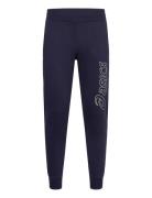 Asics Logo Sweatpant Sport Sweatpants Navy Asics