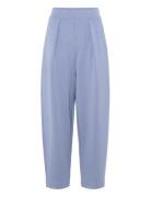 Pannieiw Pant Bottoms Trousers Wide Leg Blue InWear