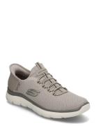 Mens Summits High Range Low-top Sneakers Beige Skechers