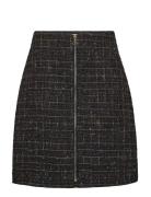 Mmzon Bezfy Skirt Skirts Short Skirts Black MOS MOSH