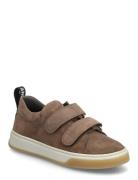 Shoes - Flat - With Velcro Low-top Sneakers Brown ANGULUS