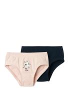 Nmfnema Gabby 2P Briefs Vde Night & Underwear Underwear Panties Multi/...