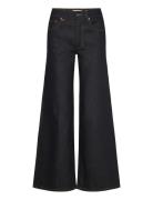 Eva Wide Resonate Raw Indigo Bottoms Jeans Boot Cut Black NEUW