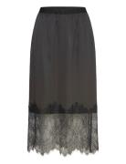 Latosha Slip Skirts Knee-length & Midi Skirts Black Munthe