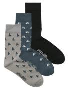 Jactate Socks 3 Pack Underwear Socks Regular Socks Black Jack & J S