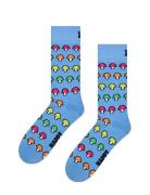 Mushroom Stripe Sock Lingerie Socks Regular Socks Blue Happy Socks