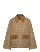Barbour Martha Quilted Jacket Quiltet Jakke Beige Barbour