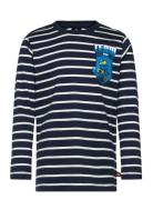 Lwtaffy 602 - T-Shirt L/S Tops T-shirts Long-sleeved T-Skjorte Navy LE...