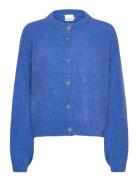 Kae Knit Cardigan Tops Knitwear Cardigans Blue Noella