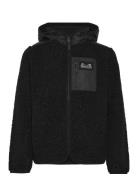 Exa Kids Fz 3 Tops Sweatshirts & Hoodies Hoodies Black Didriksons