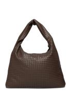 Braided Large Bag Bags Small Shoulder Bags-crossbody Bags Brown Gina T...