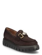Loafer Shoes Flat Loafers Brown Gabor